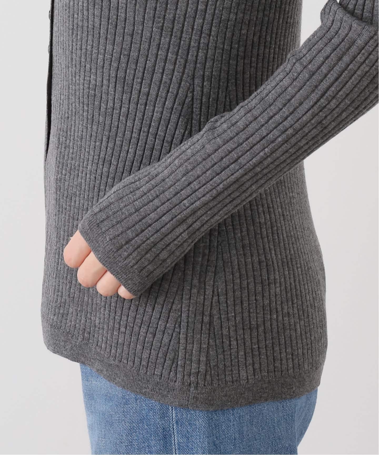 RIB KNIT with BUTTON（ニット／セーター）｜L'Appartement