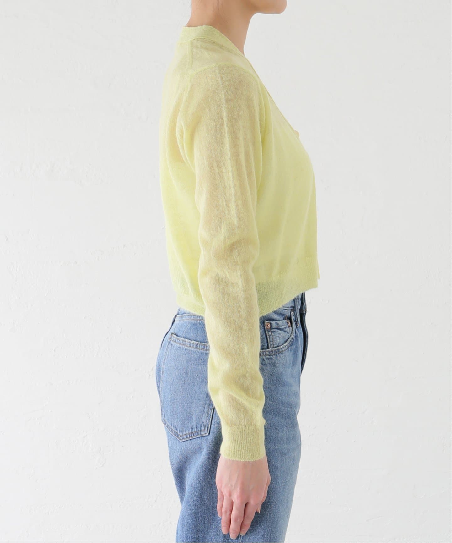 AURALEE/オーラリー KID MOHAIR SHEER KNIT CARDIGAN カーディガン