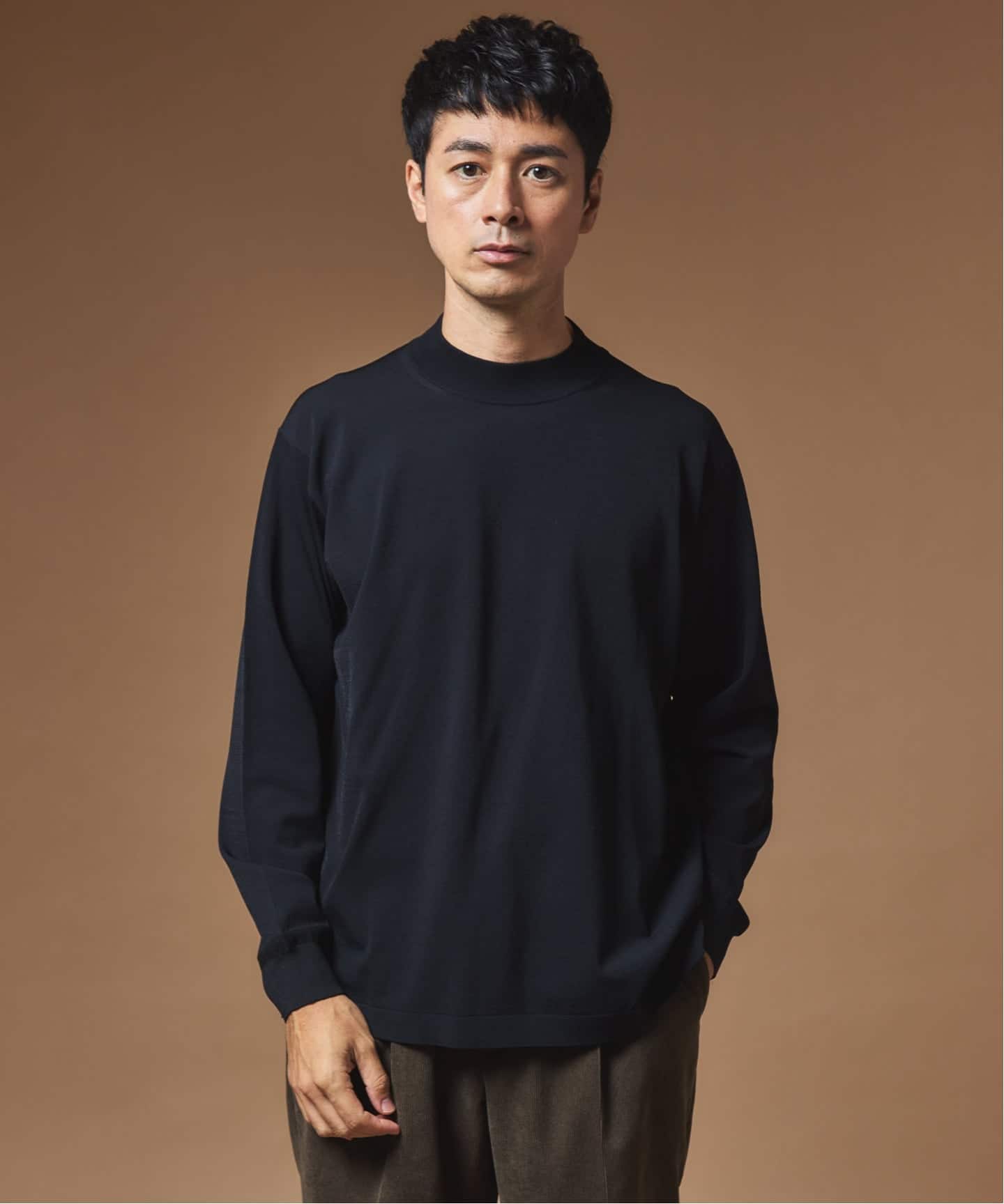 MULTI FUNCTION” モックネックニット（ニット／セーター）｜EDIFICE