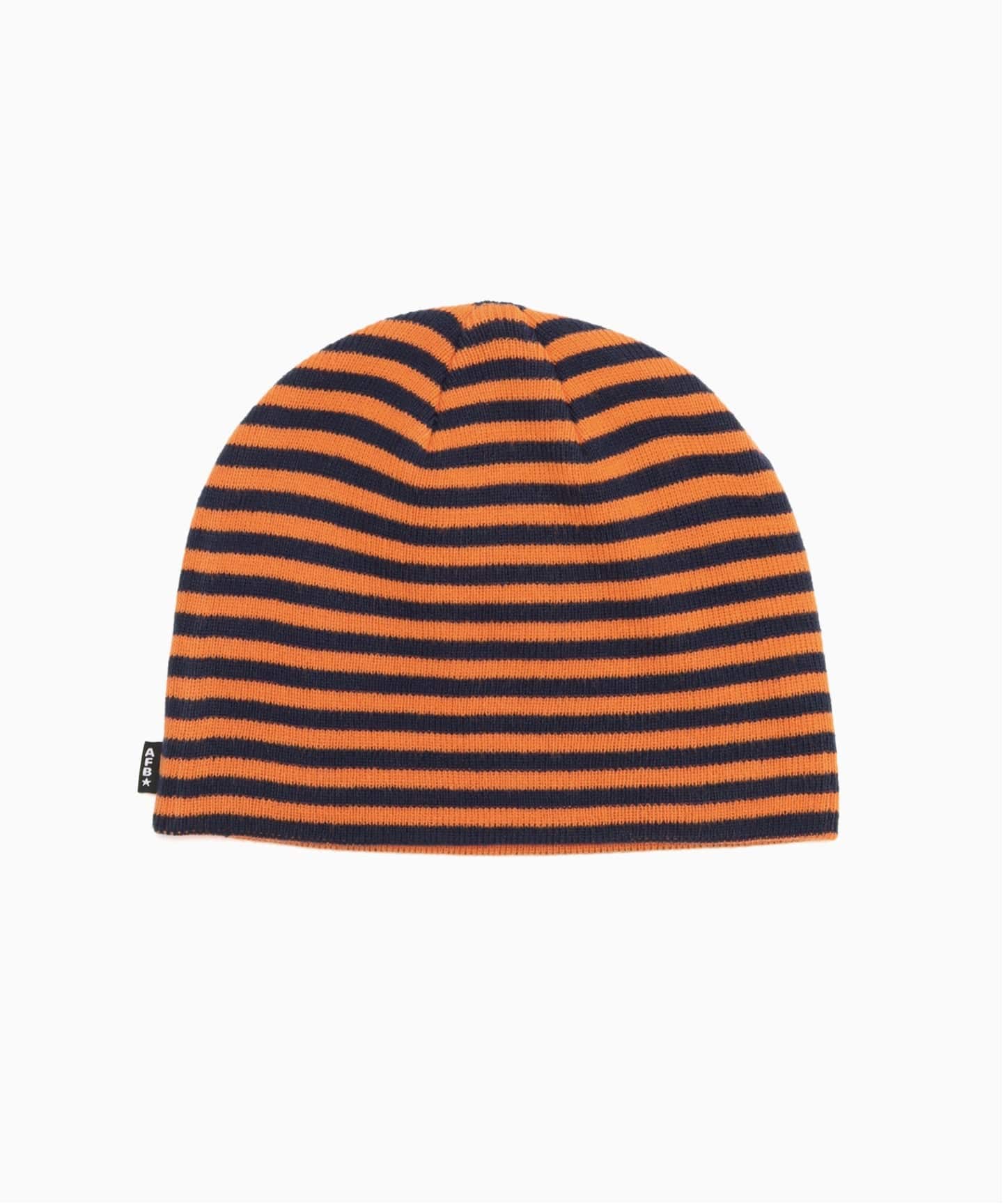 AFB / エーエフビー BORDER SINGLE BEANIE（ニットキャップ・ビーニー