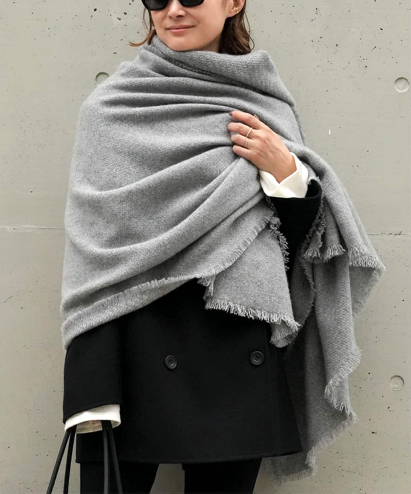 ALONPI CASHMERE / アロンピ カシミア】STOLE（ストール）｜Deuxieme
