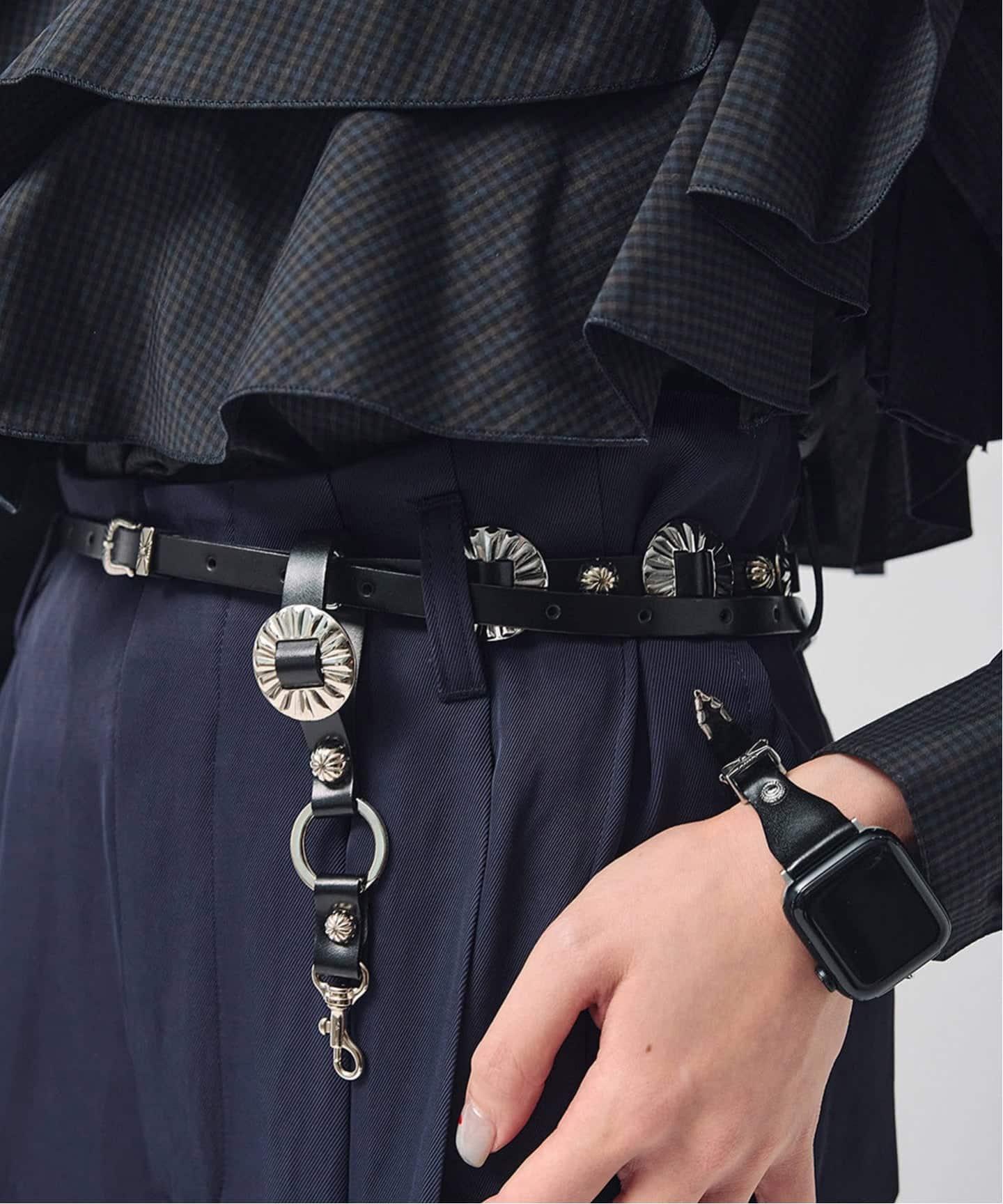 TOGA TOO/トーガトゥ】Concho narrow belt：ベルト（ベルト）｜JOURNAL