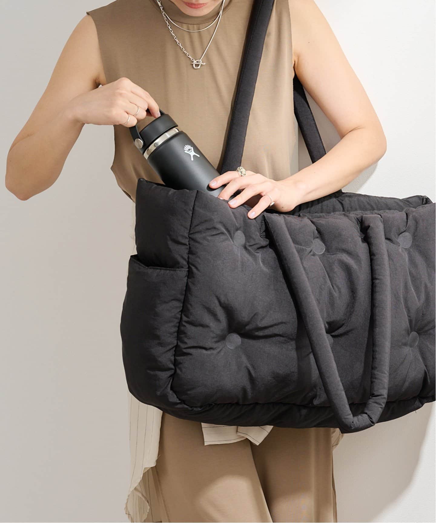 KnuthMarf big quilt bag KM24AWN03（トートバッグ）｜BOICE FROM