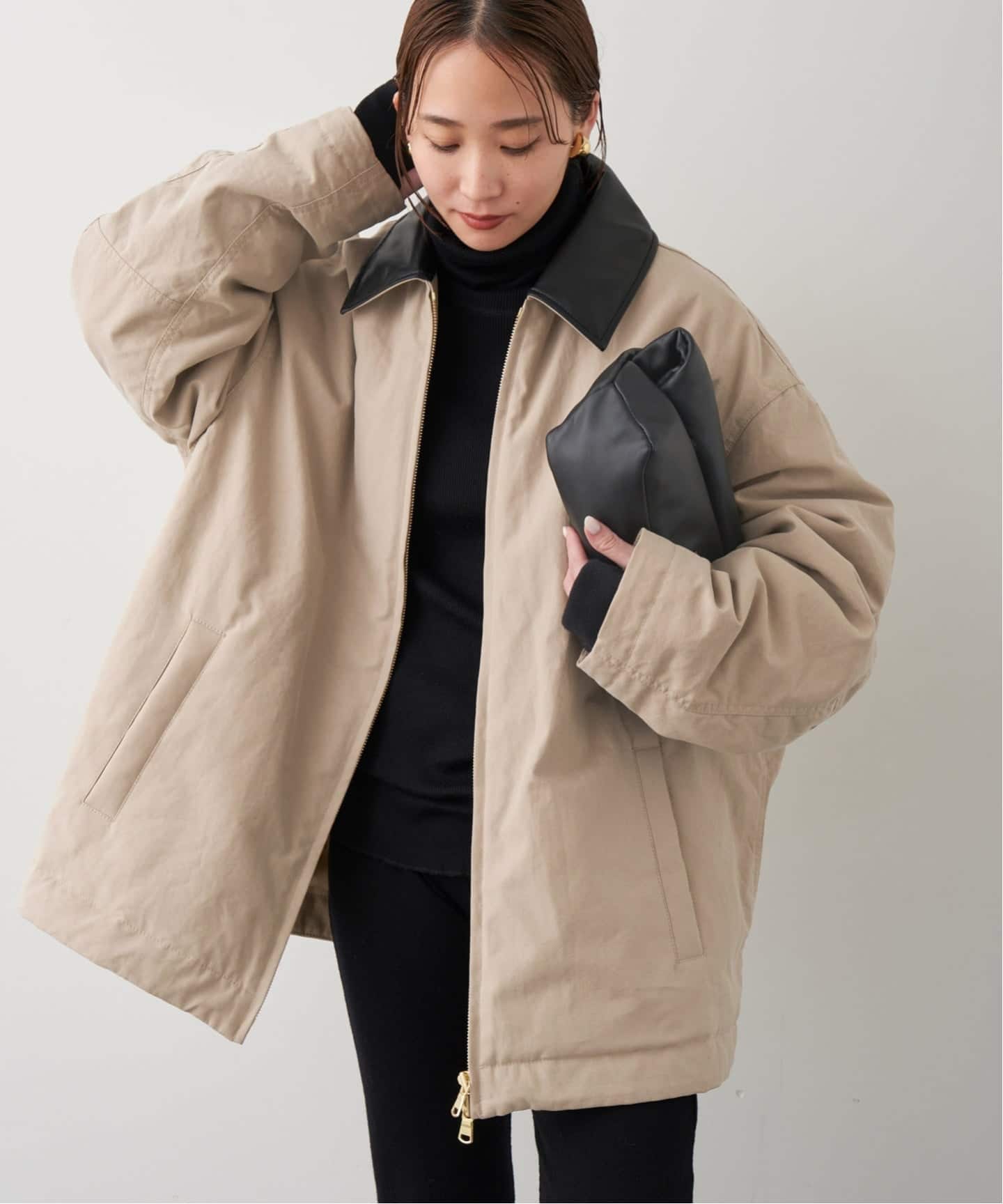 CALUX/キャラクス】ZIP UP ジャケット（その他ブルゾン／アウター