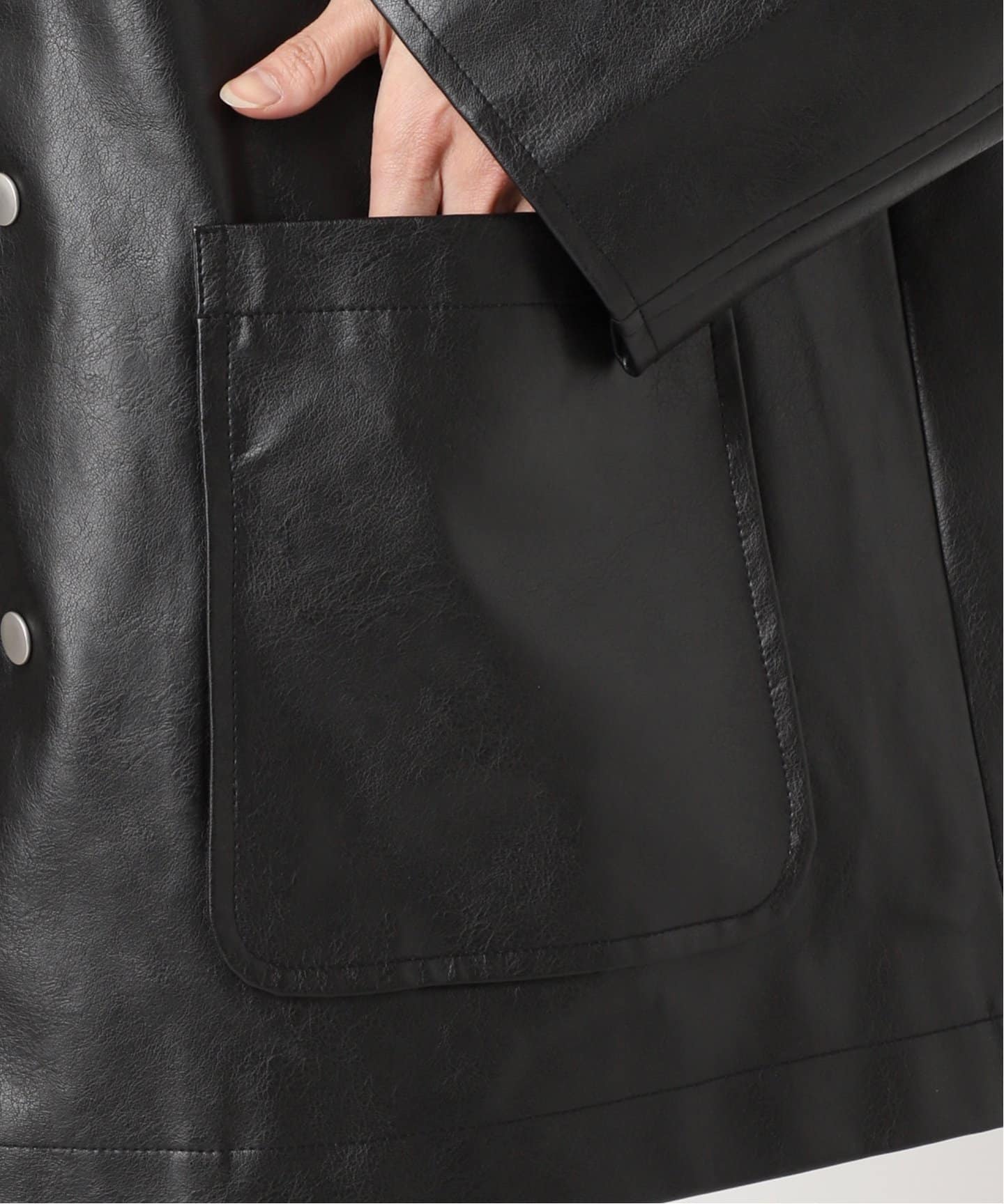 追加》【TOLIGHT×JOURNALSTANDARD】エンブロイダリー ブルゾン（レザー