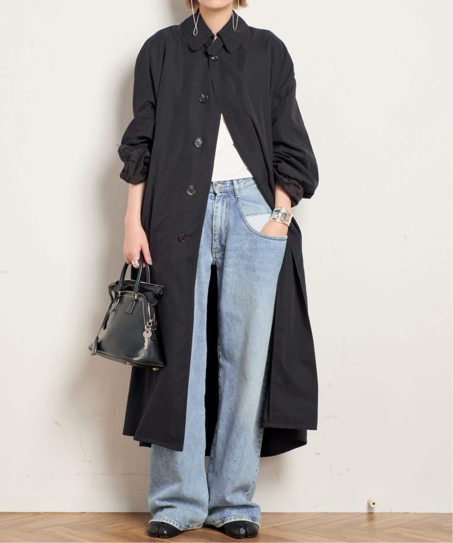 Maison Margiela/メゾン マルジェラ】TRENCH COAT(Black)（トレンチ