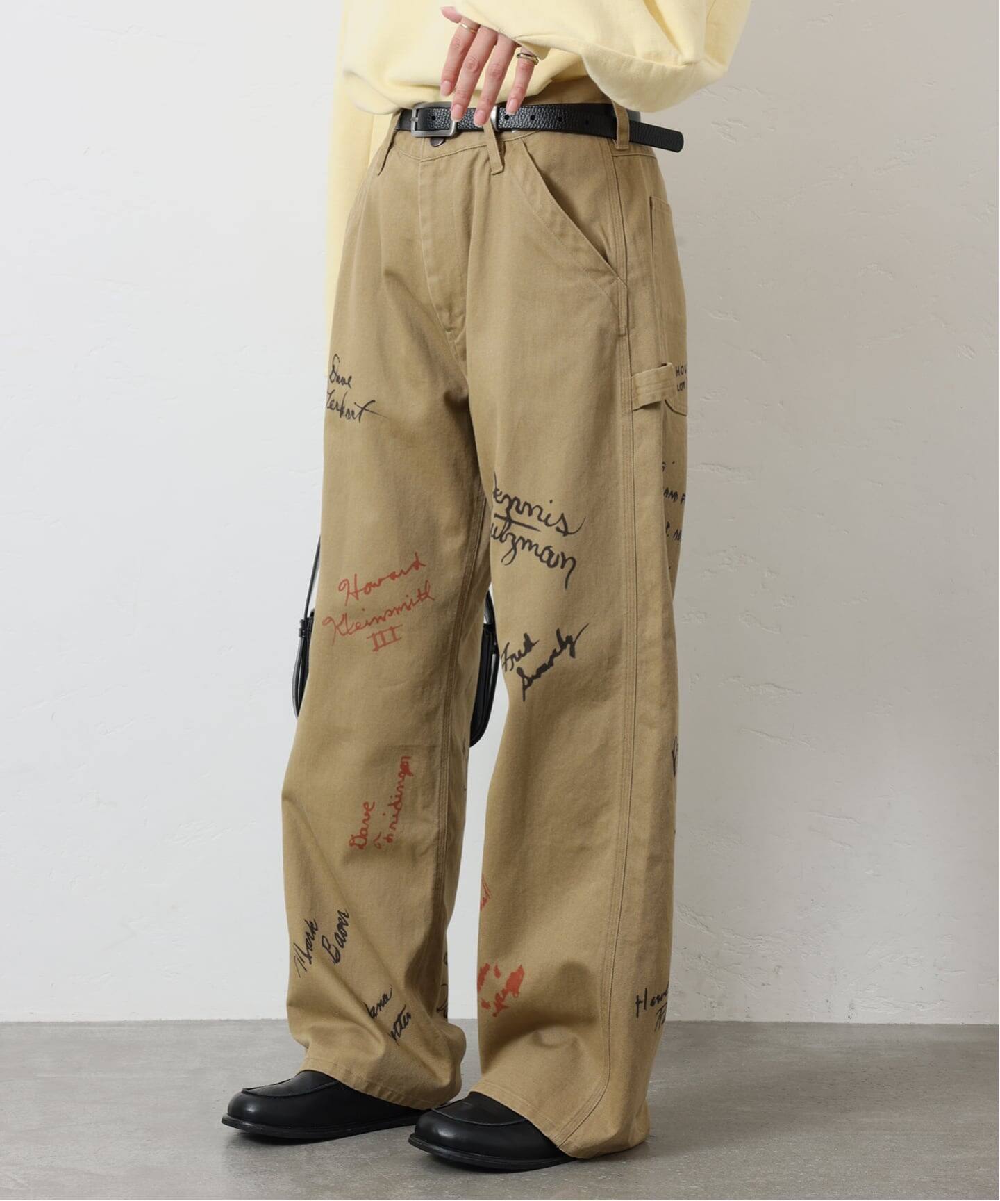 追加》別注【PAYDAY】 for JOURNAL STANDARD プリントペインターパンツ