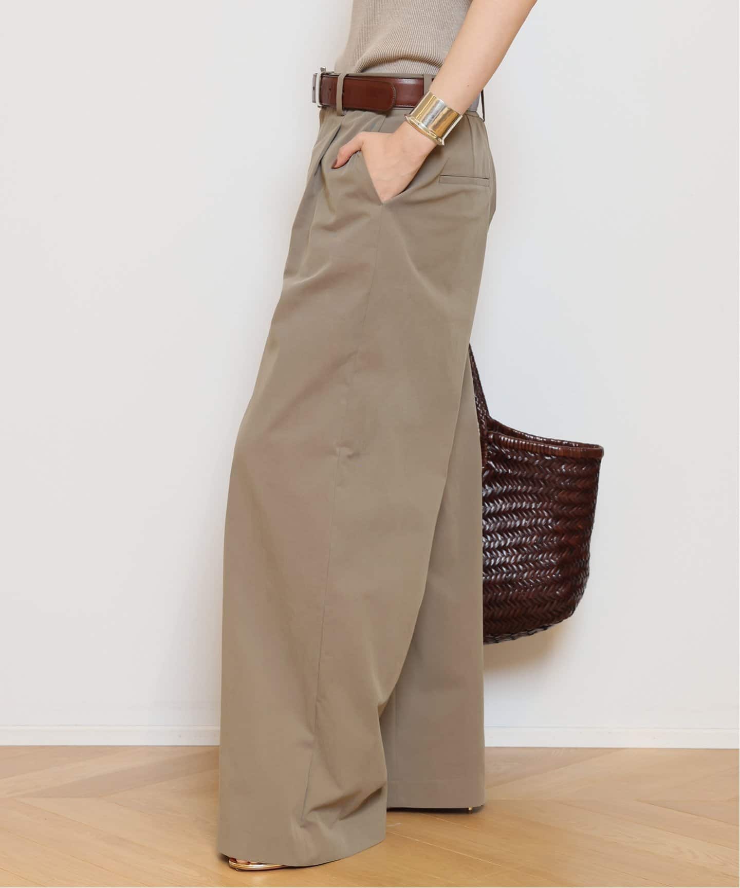 Co/Ny Wide パンツ（スラックス）｜MUSE de Deuxieme Classe（ミューズ