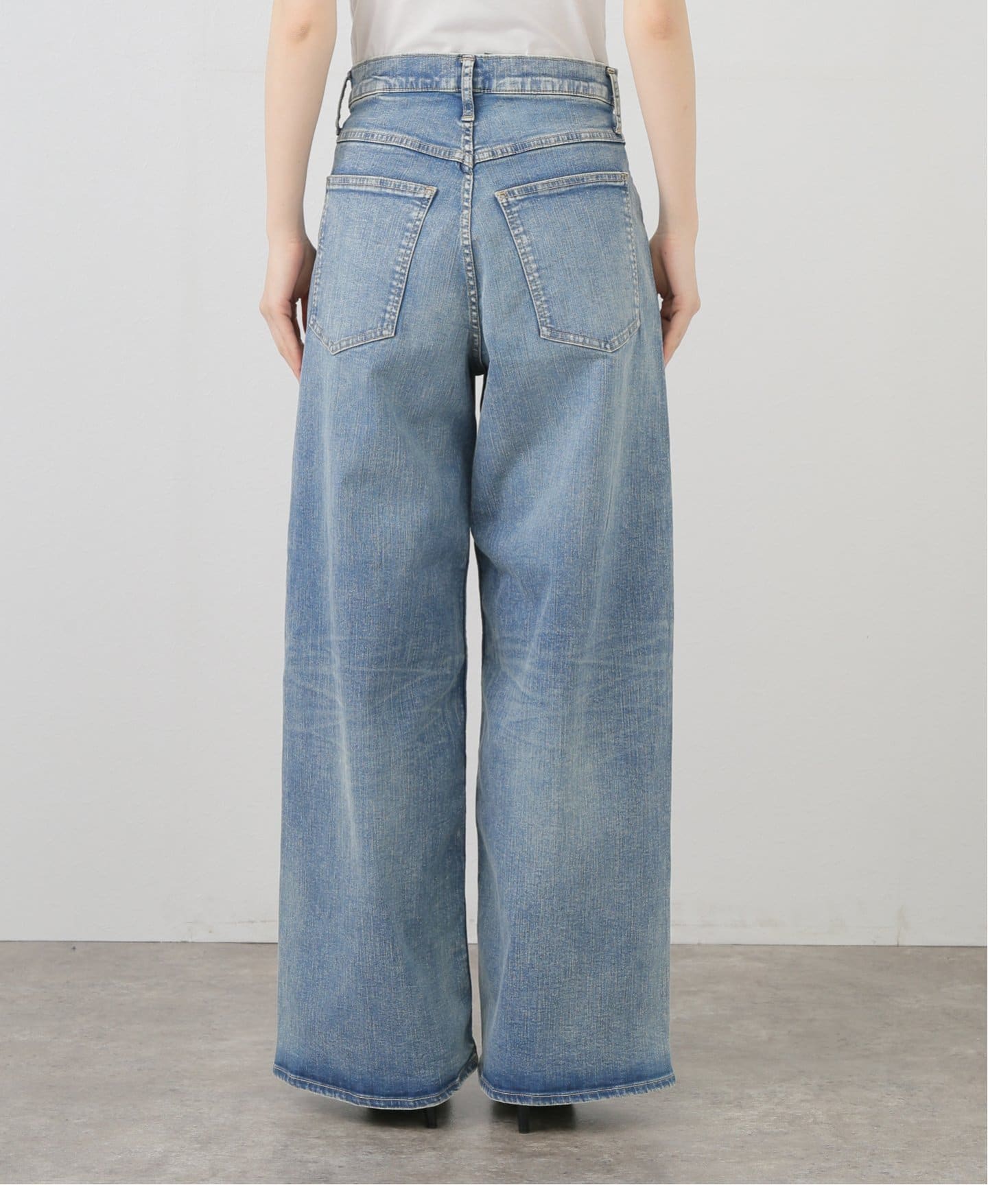 GOOD GRIEF!/グッド グリーフ】 GENTLE FORK WIDE DENIM（デニムパンツ