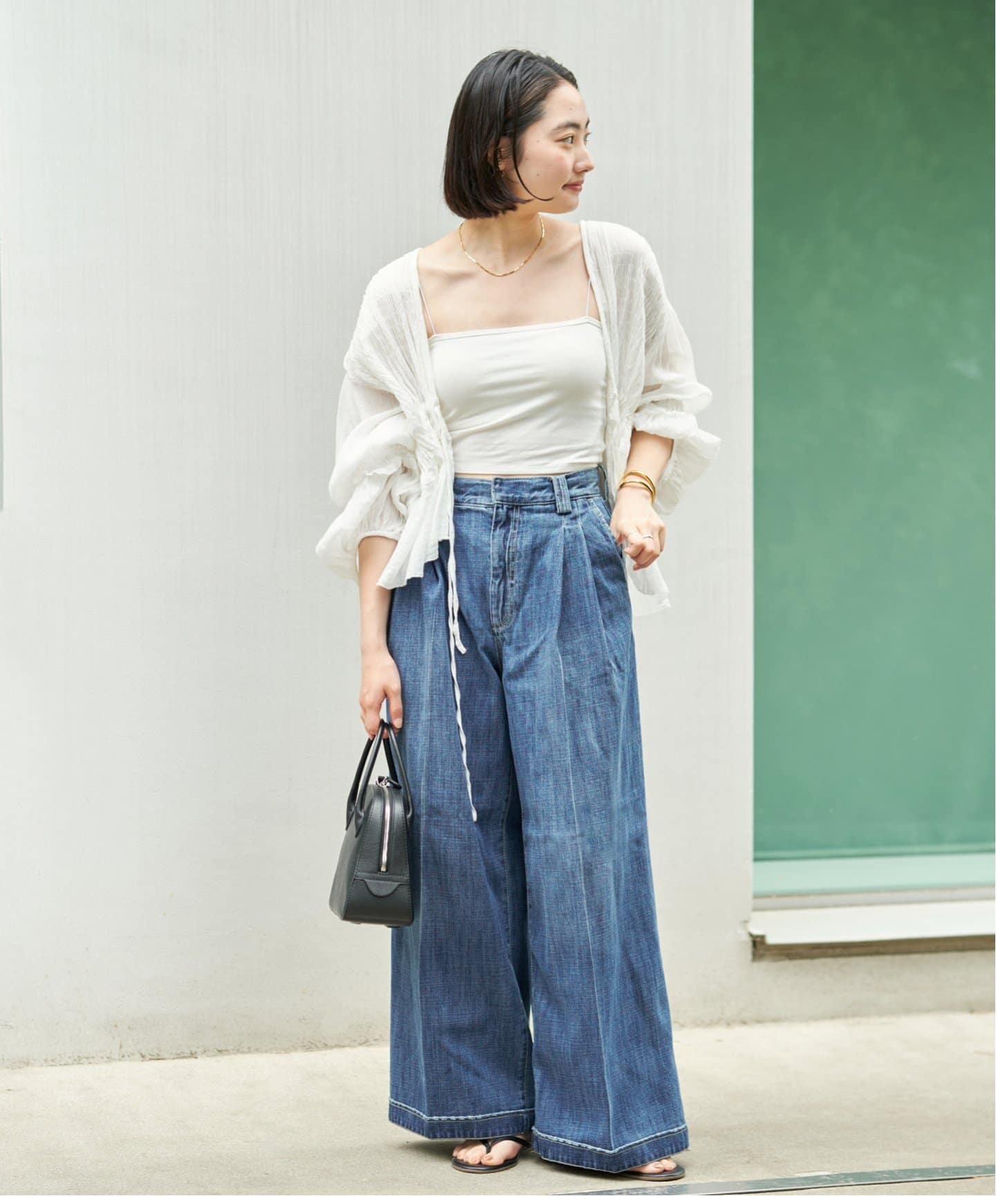 R'IAM ルーズワイドデニム（デニムパンツ・ジーンズ）｜Plage