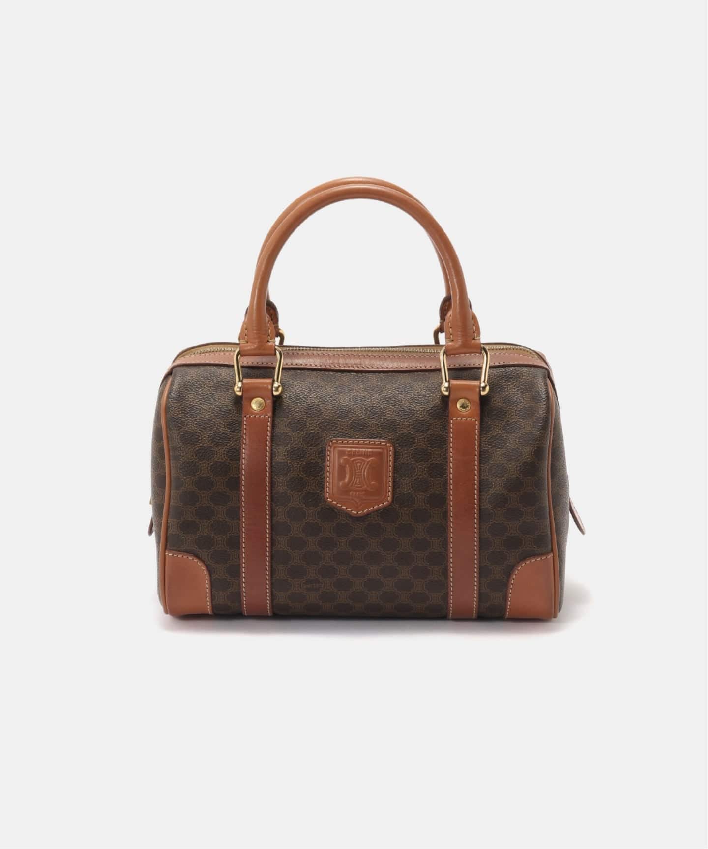 VINTAGE CELINE/セリーヌ】マカダム ボストンバッグ 25（ボストン