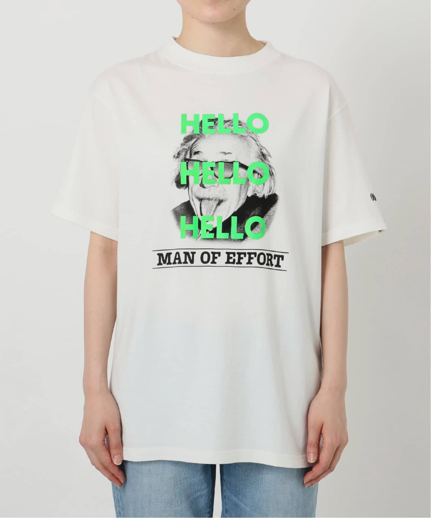 WEB限定/ 追加予約》oblada / オブラダ 別注HELLO TEE TSH（Tシャツ