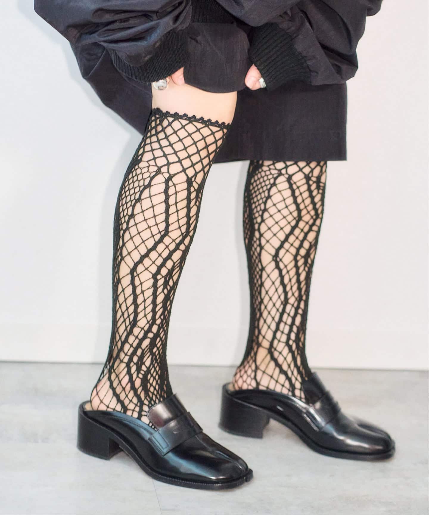 EUCHRONIA LACE HIGH SOCKS：靴下（ソックス・靴下）｜CITYSHOP