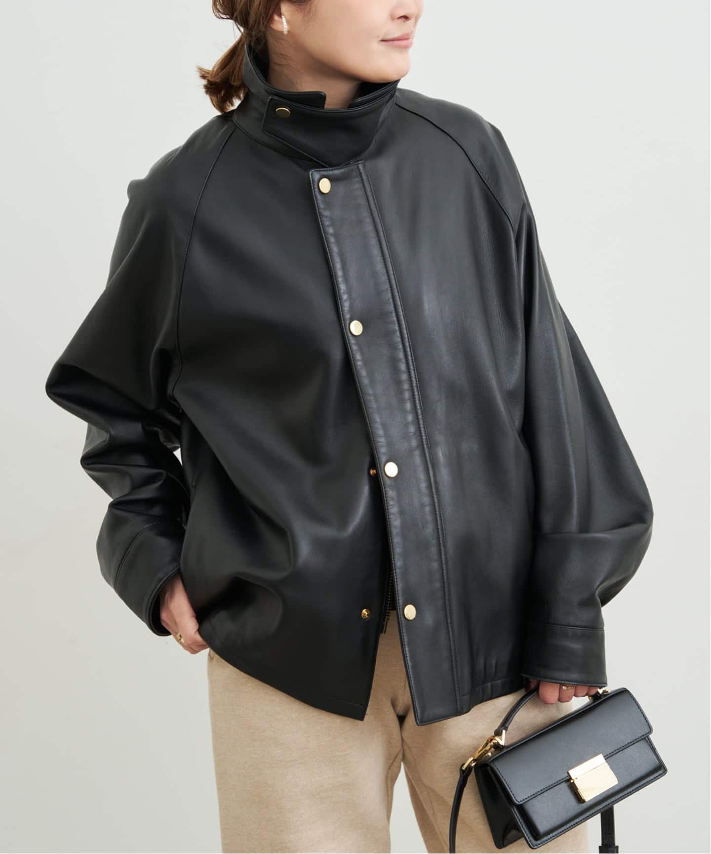 追加 CINQUANTA レザーブルゾン（レザージャケット）｜Deuxieme Classe