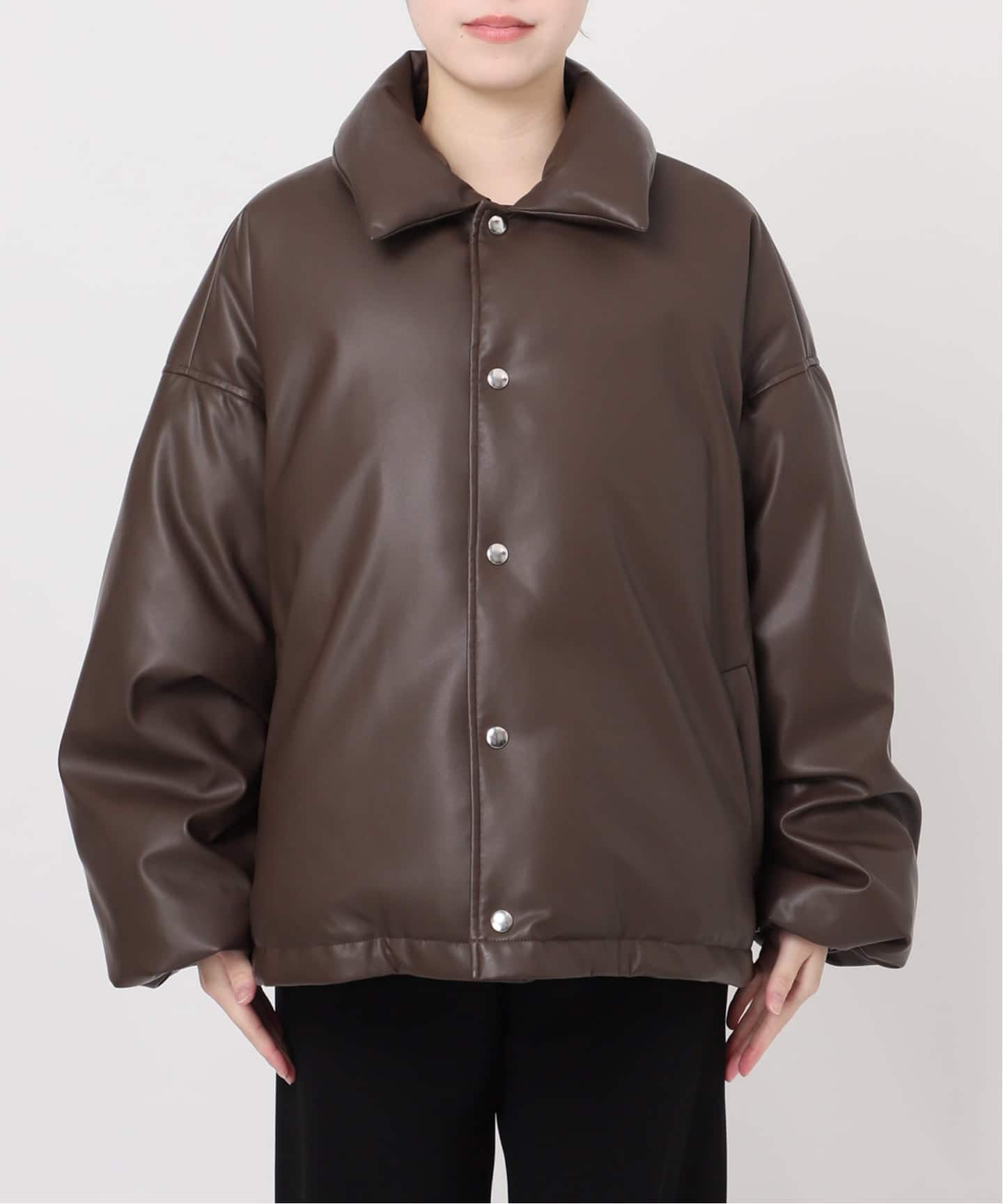 CALUX/キャラクス】SHORT COACH JACKET（ダウンジャケット）｜Deuxieme