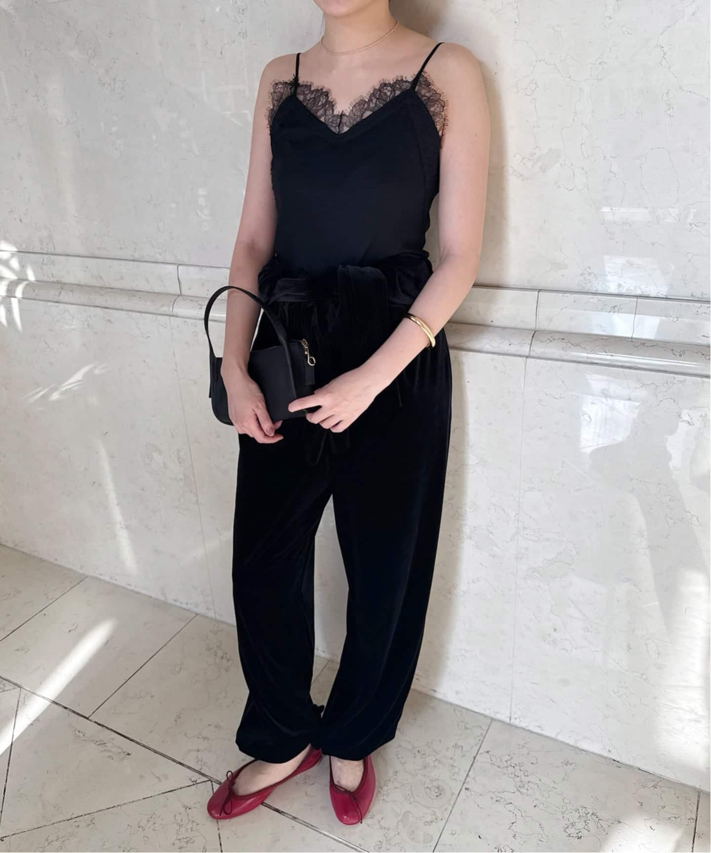 Velour Puff All in one（つなぎ／オールインワン）｜EDIT.FOR LULU