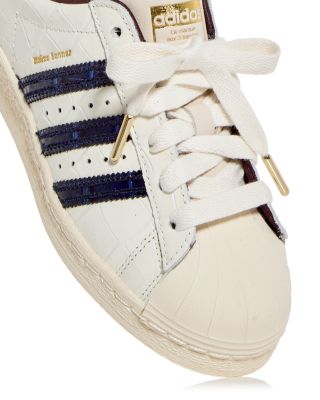 Adidas x Wales Bonner Women's Superstar Embossed Low Top Sneakers