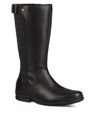 UGG® Women's Janina Waterproof Leather Paneled Tall Boots