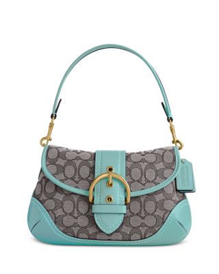COACH Soho Signature Jacquard Small Shoulder Bag | Bloomingdale's