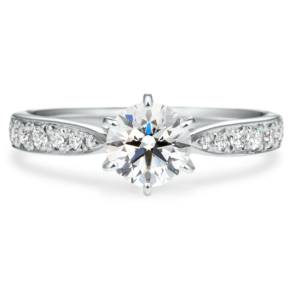 PT950 ヴィラ ダイヤモンド エタニティタイプ リング 0.7ct｜婚約指輪