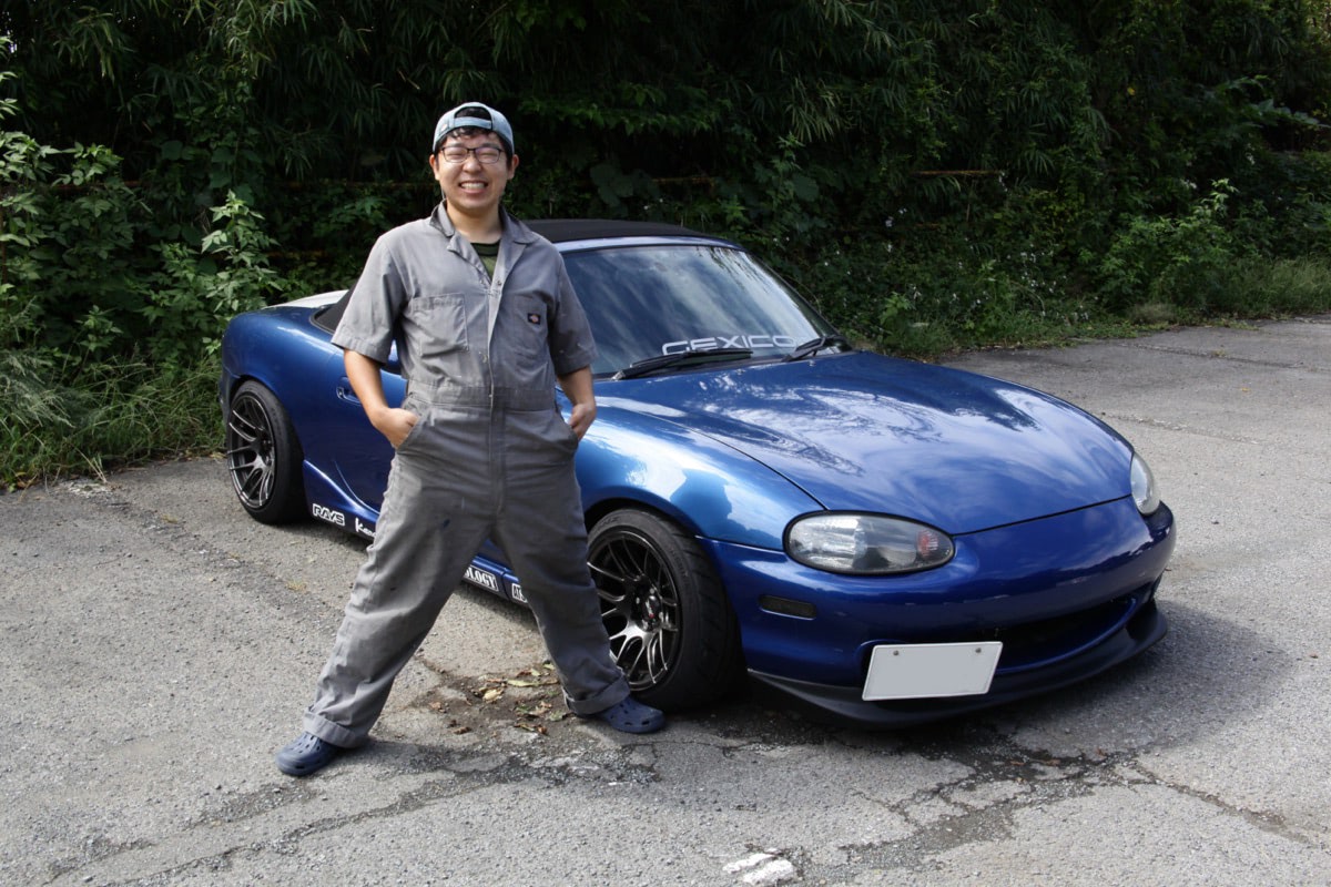 NBロードスターでドリフトにドハマり中！ 23歳オーナー、目指すはNA