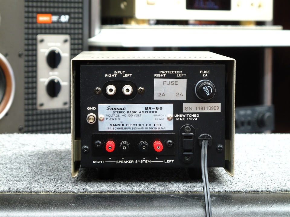 BA-60 SANSUI - 中古オーディオ 高価買取・販売 ハイファイ堂