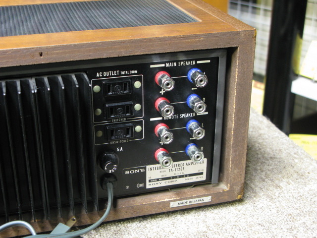 TA-1120F SONY - 中古オーディオ 高価買取・販売 ハイファイ堂