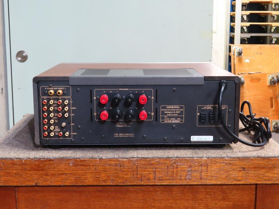 integra A-927 ONKYO - 中古オーディオ 高価買取・販売 ハイファイ堂