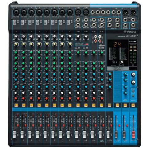 Yamaha MG16XU 16-Input Six Bus DJ Mixer with Effects | IDJNOW