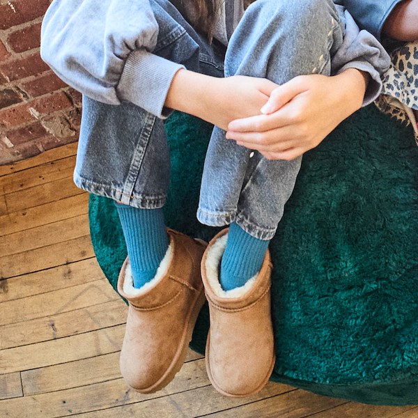 UGG® Classic Ultra Mini Boot - Little Kid / Big Kid - Chestnut