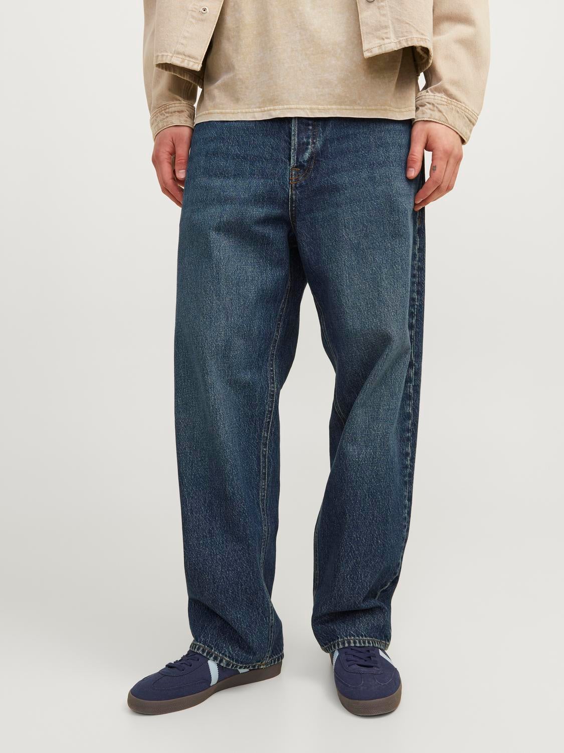 JJIALEX JJORIGINAL SBD 343 Baggy fit jeans | Medium Blue | Jack