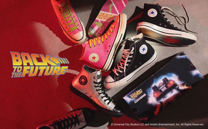 1985足限定！ビンテージ感たっぷりのコンバース「BACK TO THE FUTURE