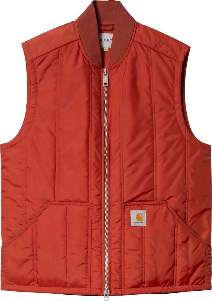 Carhartt WIP Lachlan Vest Liner Vermillion Jassen : Snowleader