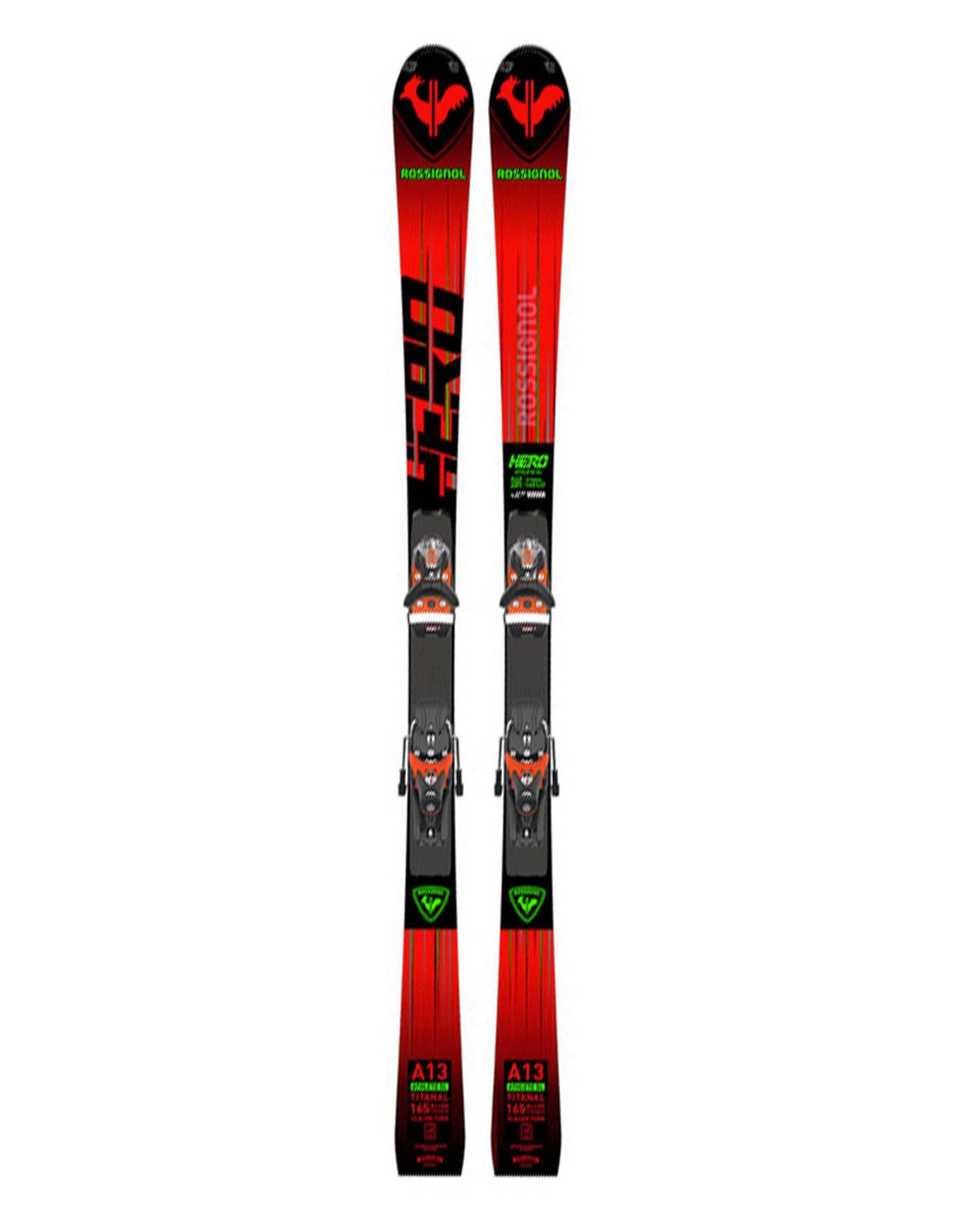 Rossignol Hero Fis Sl Fac 165 Spx12 Red Men's ski sets : Snowleader
