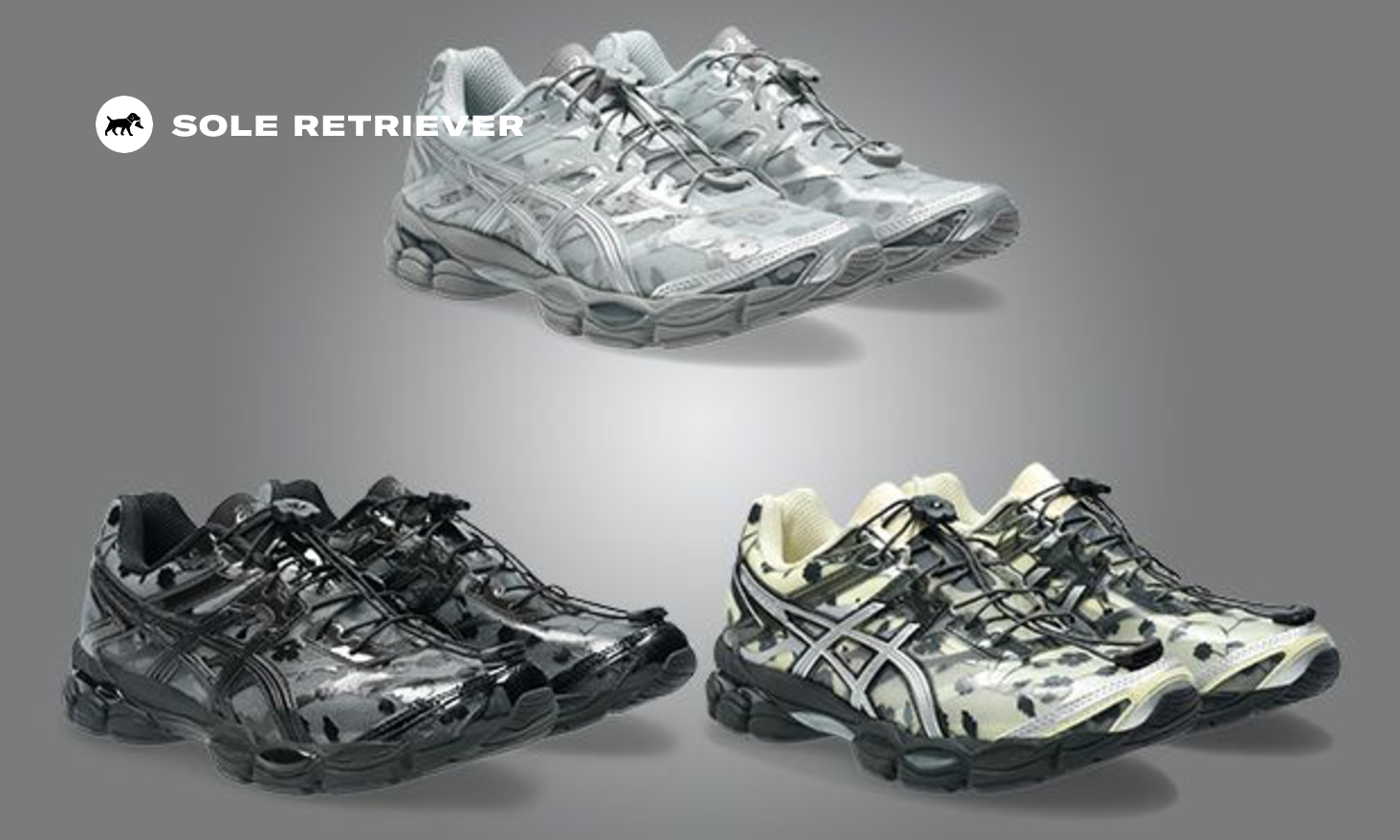 The Cecilie Bahnsen x Asics Gel-Cumulus 16 Floral Pack Releases