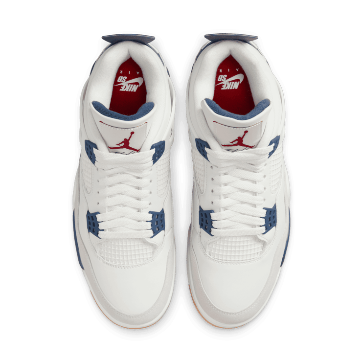 The Nike SB x Air Jordan 4 Summit White Navy Releases March 2025