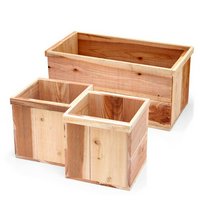 りんご箱 新りんご箱+木箱 3点セット アンティーク仕立て ガーデニング