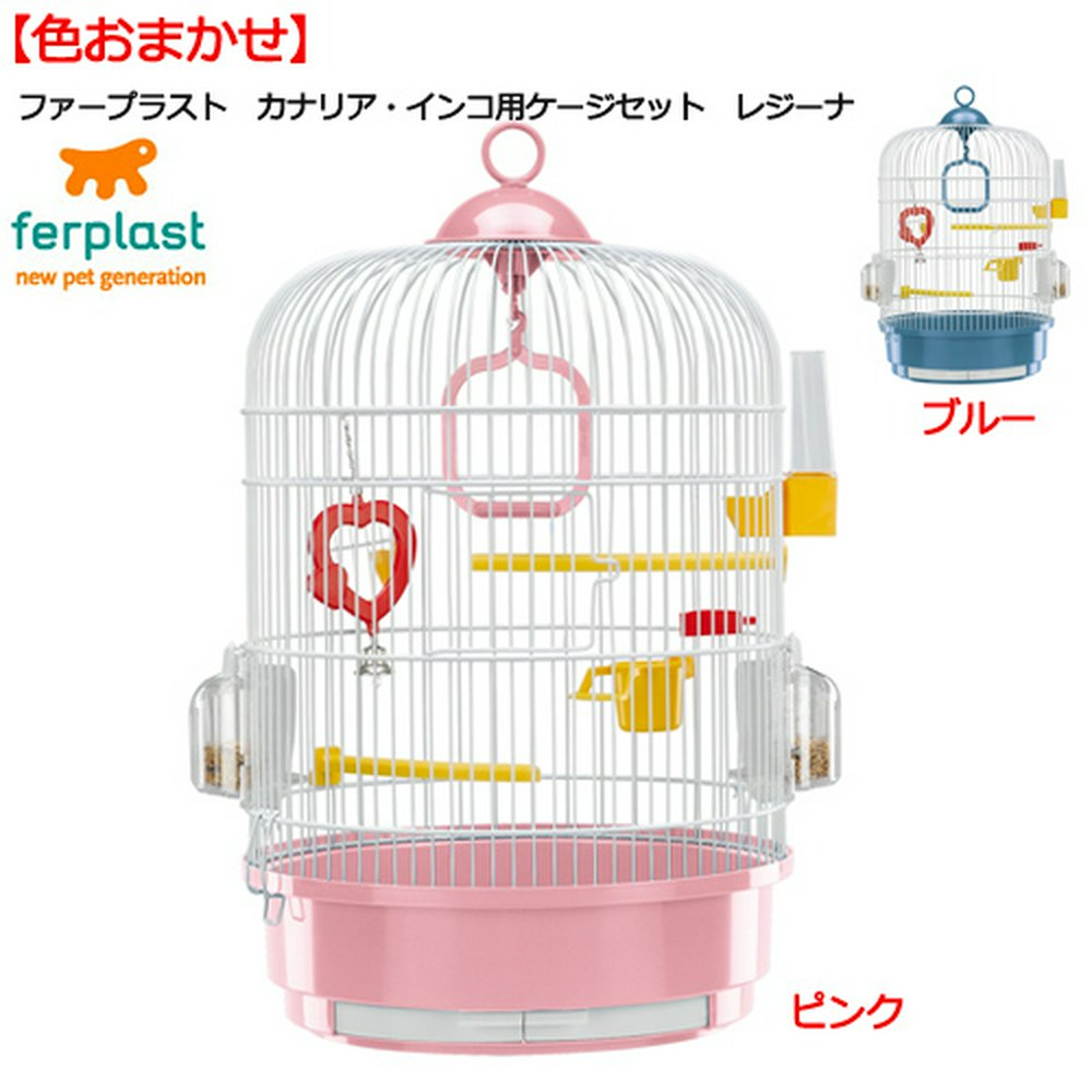 鳥籠 ファープラスト カナリアインコ用ケージセット レジーナ 色