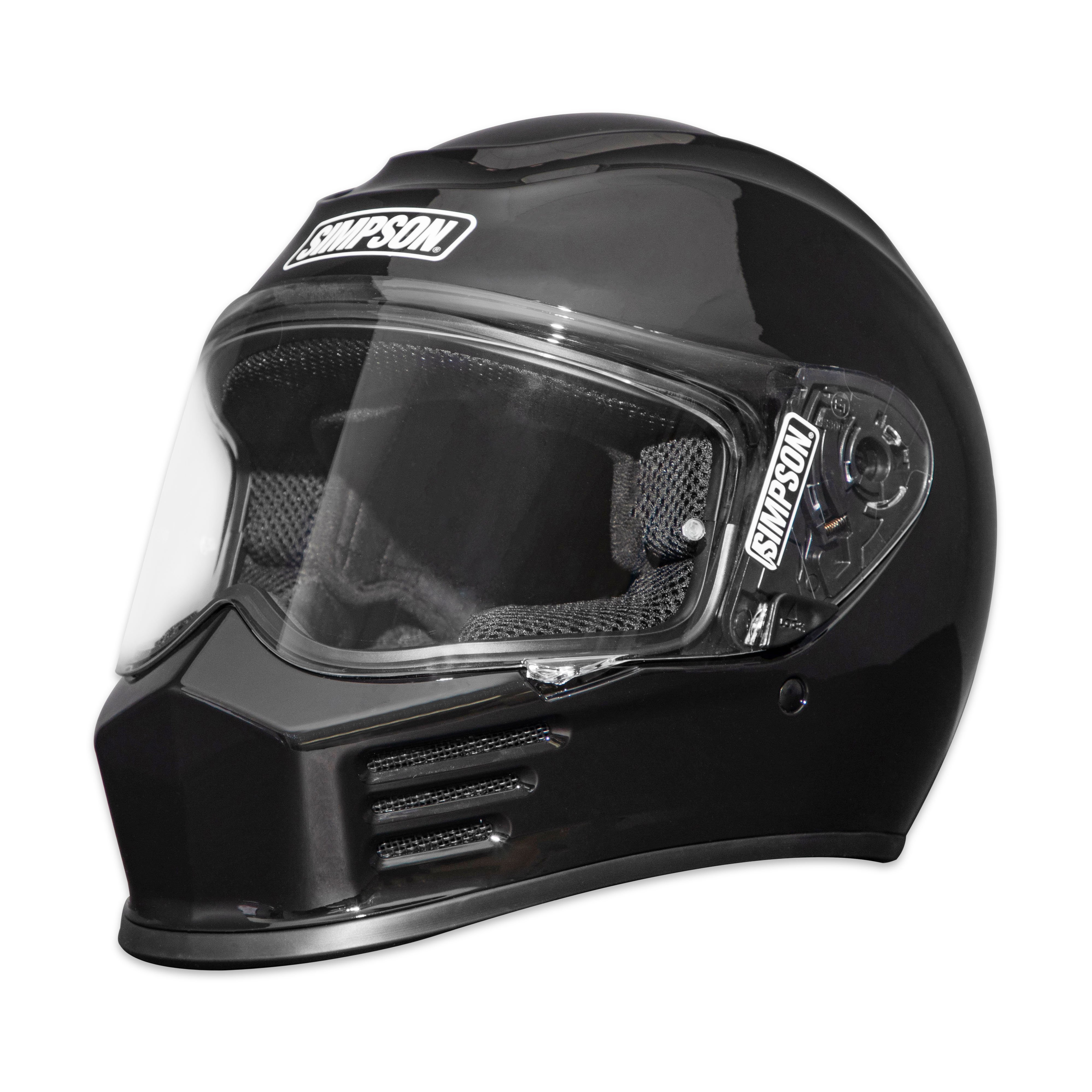 Simpson Motorcycle SPBXX2 Speed Bandit Helmet - Black 2X