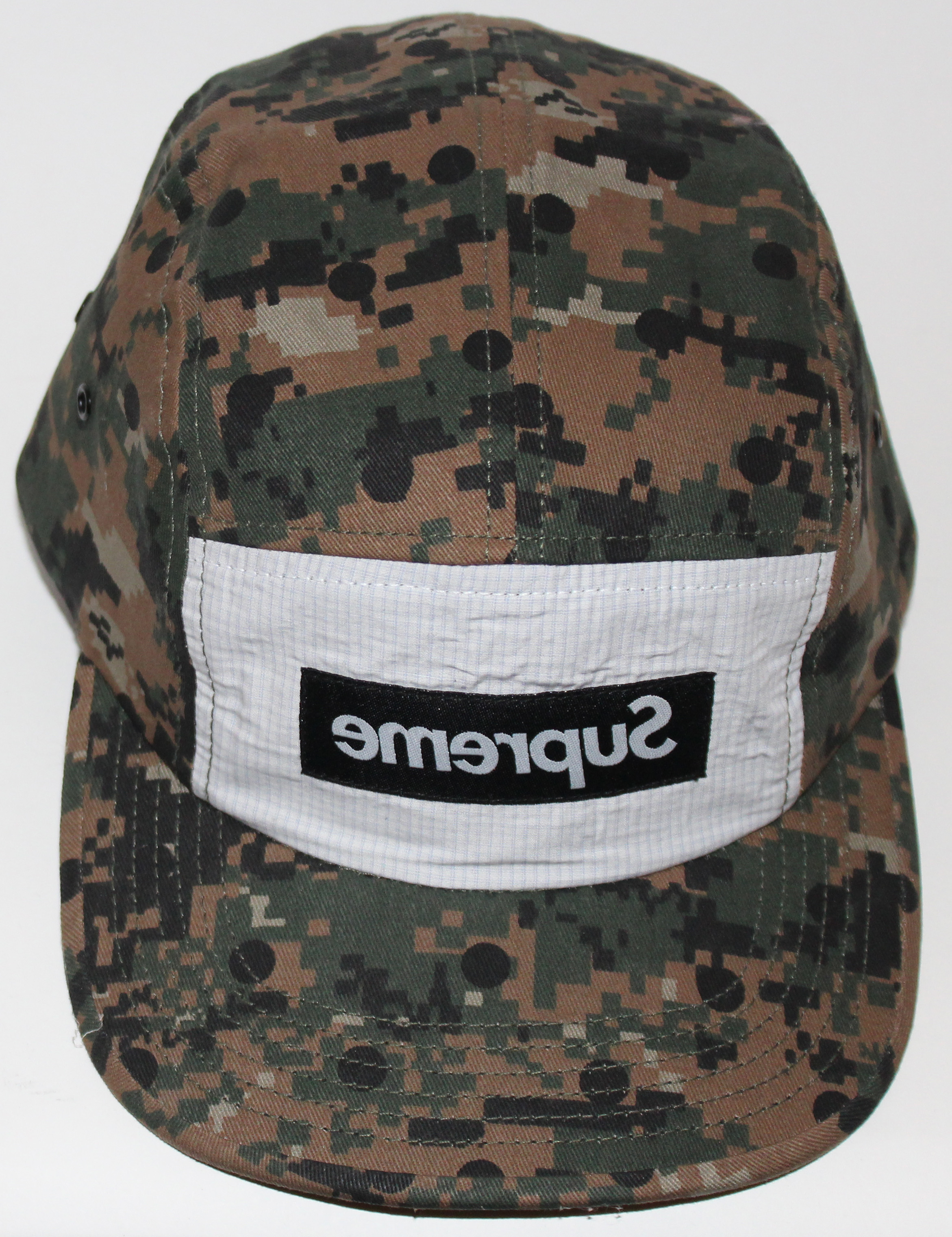 Supreme X Comme Des Garcons Shirt Digi Camo 5 Panel S/S 13 — RootsBK