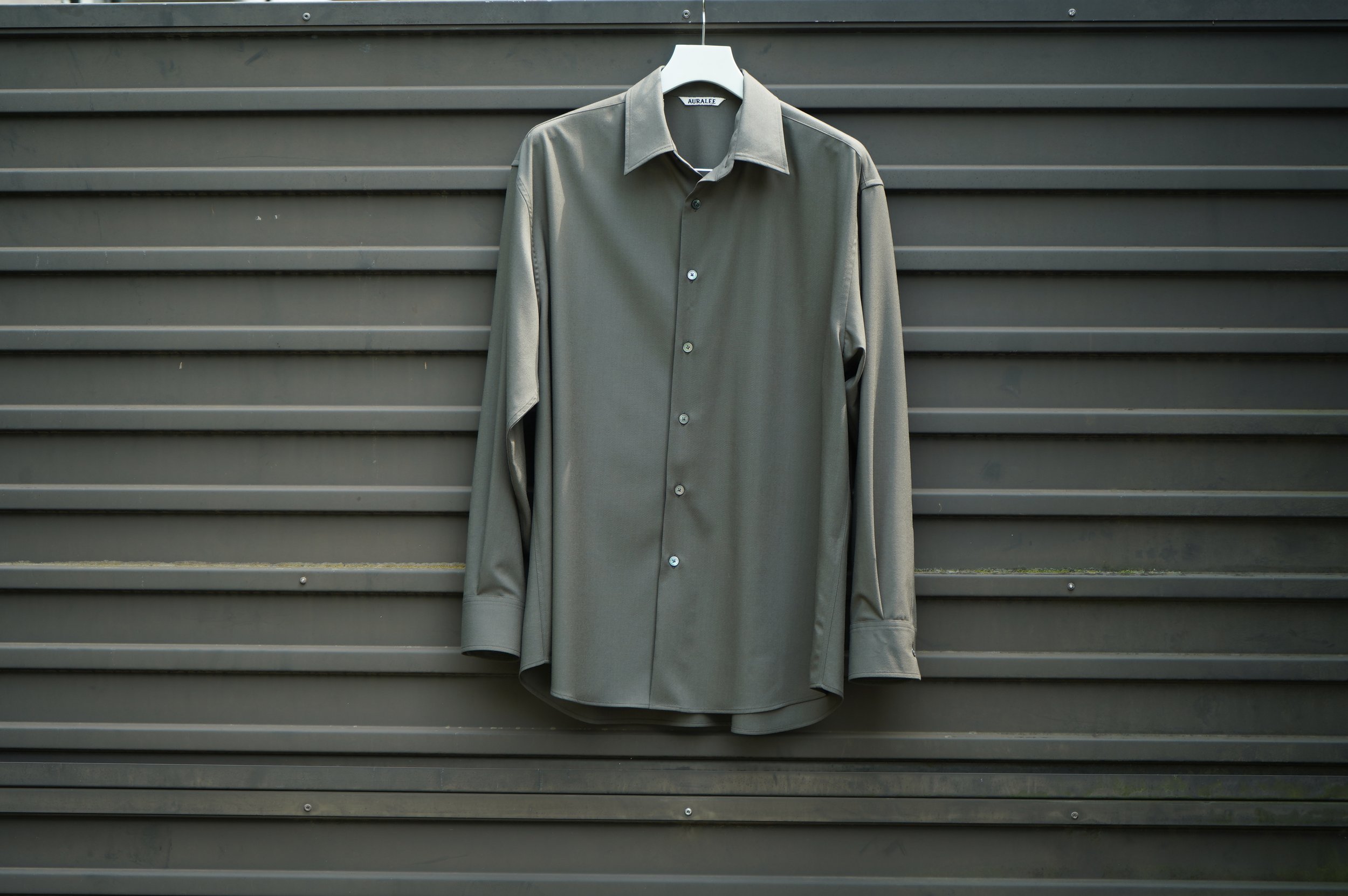 AURALEE SUPER FINE TROPICAL WOOL SHIRT — TF Blog