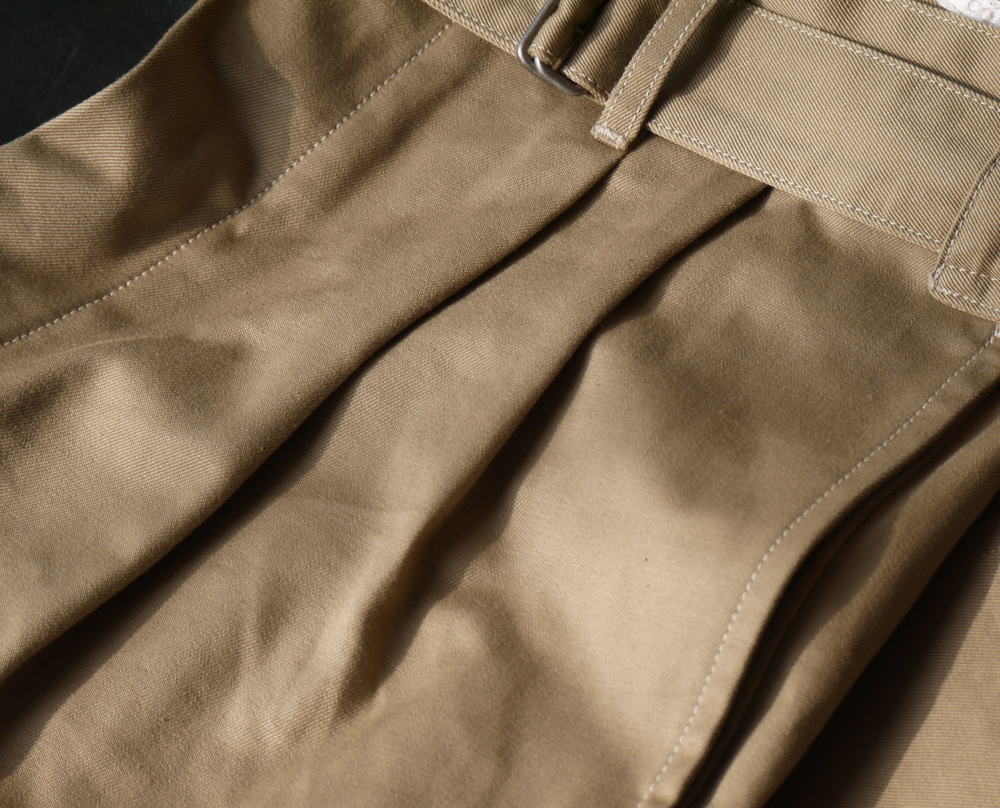 COMOLI BELTED CHINO PANTS — TF Blog