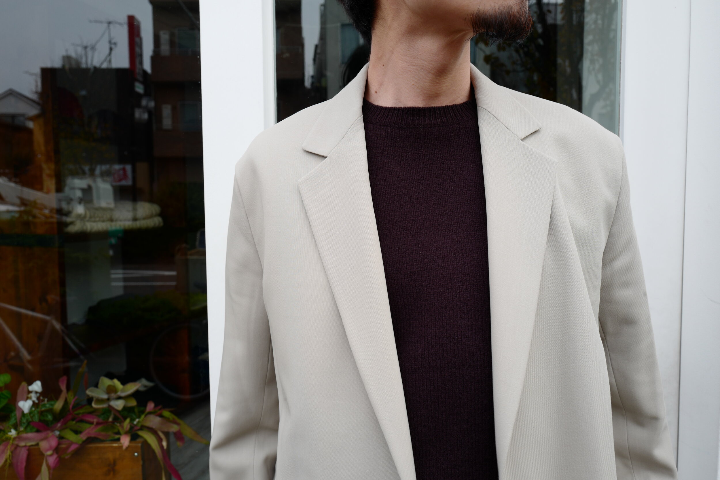 AURALEE HARD TWIST WOOL DOBBY JACKET & SLACKS — TF Blog