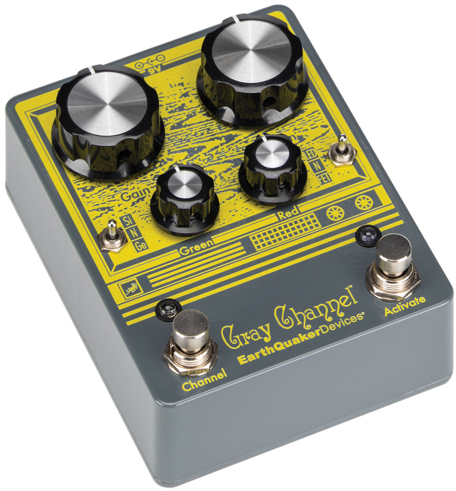 Gray Channel 2チャンネルオーバードライブ — EarthQuaker Devices