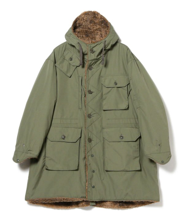 Engineered Garments x BEAMS PLUS 'Reversible Field Fur Coat' — eye_C