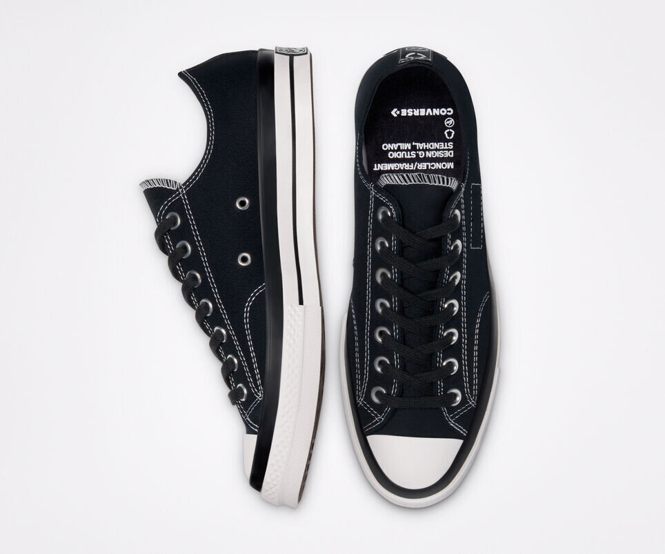 Converse x 7 Moncler Fragment Chuck 70 in Black — MAJOR