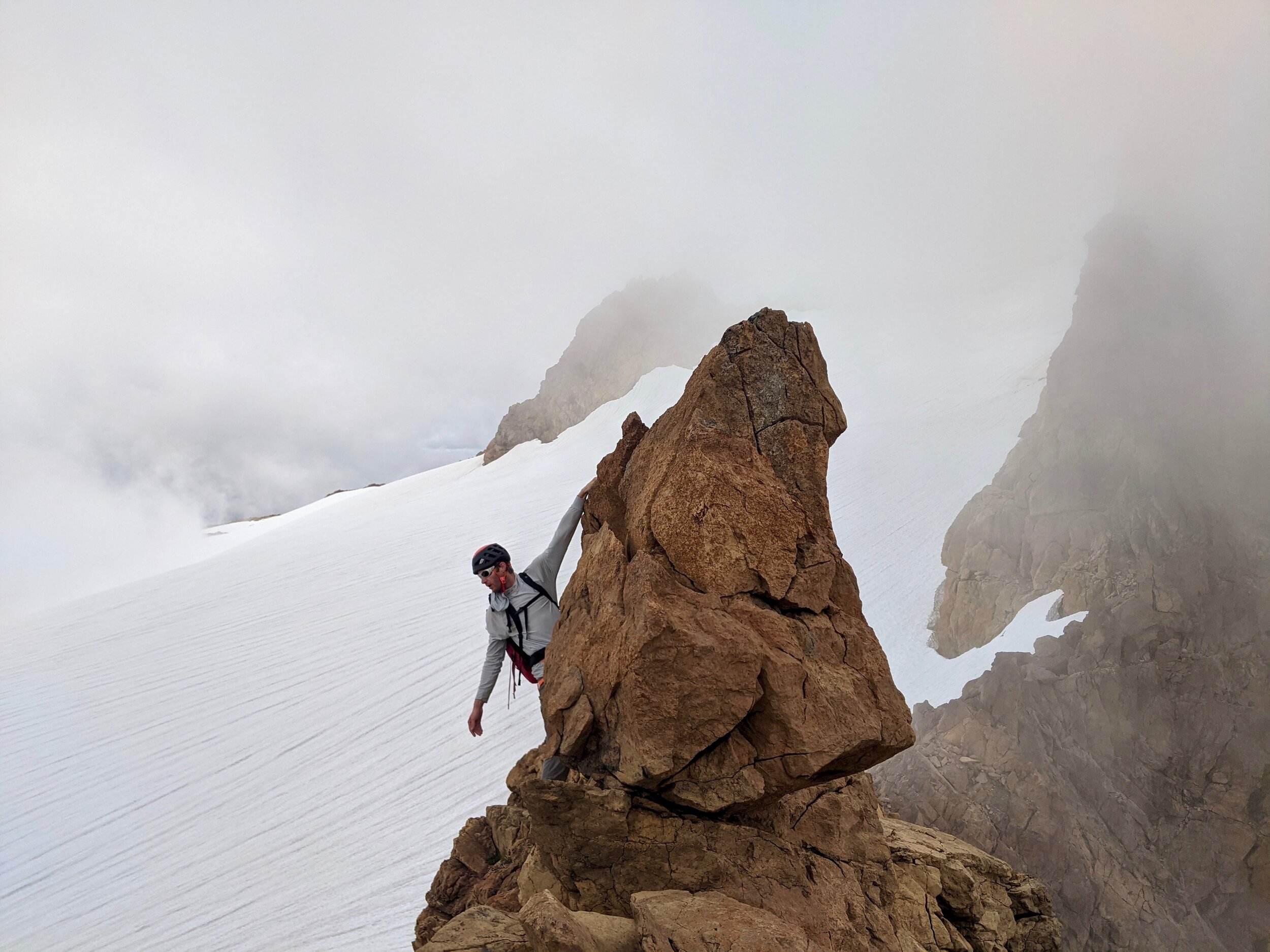 Twin Sisters Traverse — Trip Report — Jeff Hebert