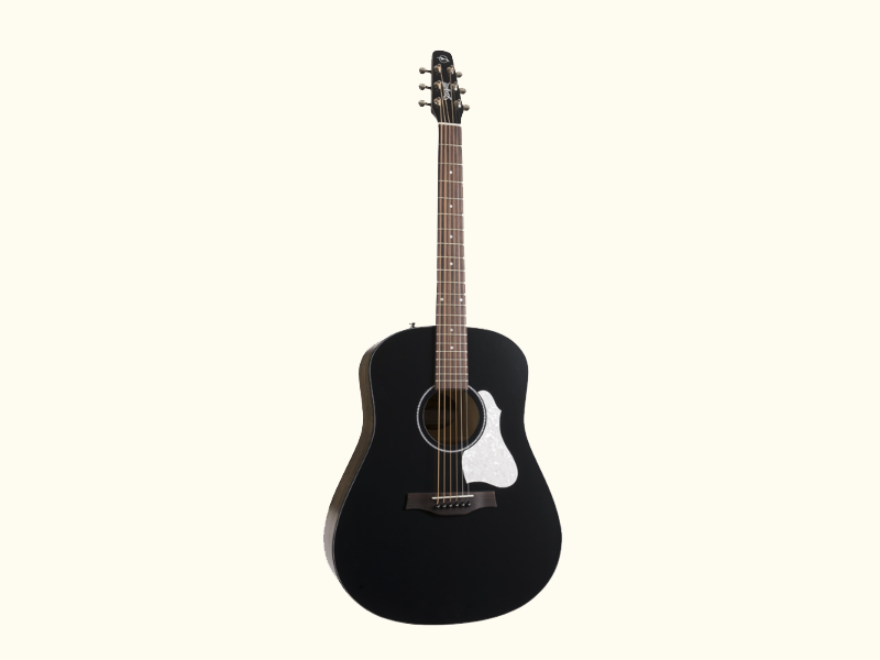 USED Seagull S6 Classic Black A/E — Snider School Of Music