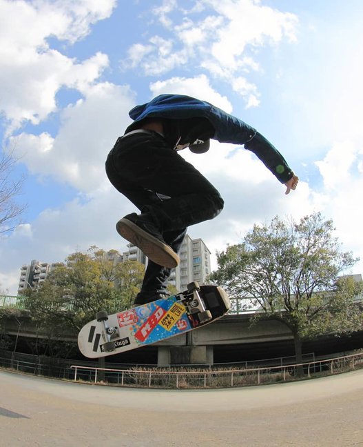Masahiro Fujii — decomposed skateboards - freestyle skateboards