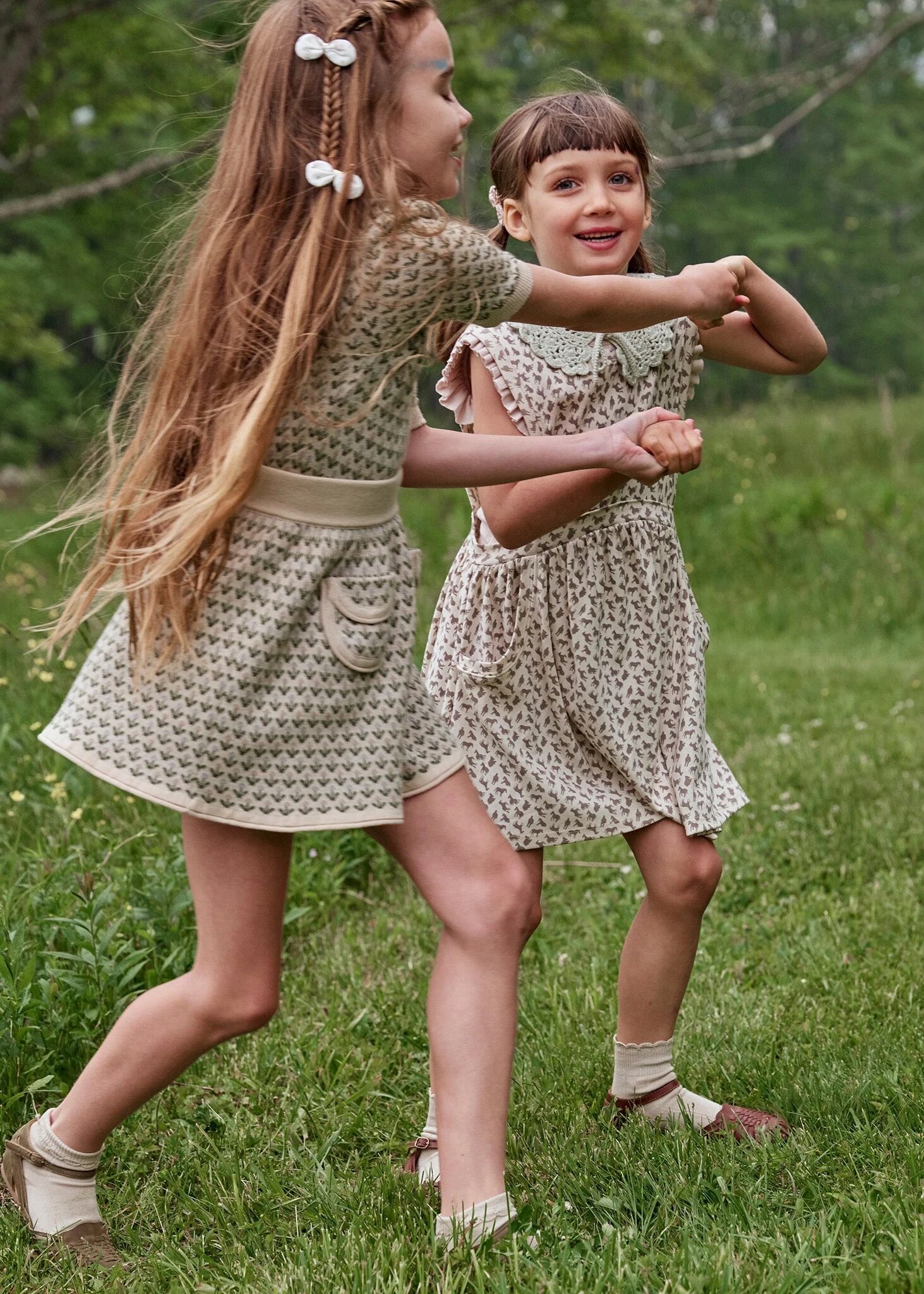 Soor Ploom Eloise Pinafore, Graph Paper — AVION Clothier